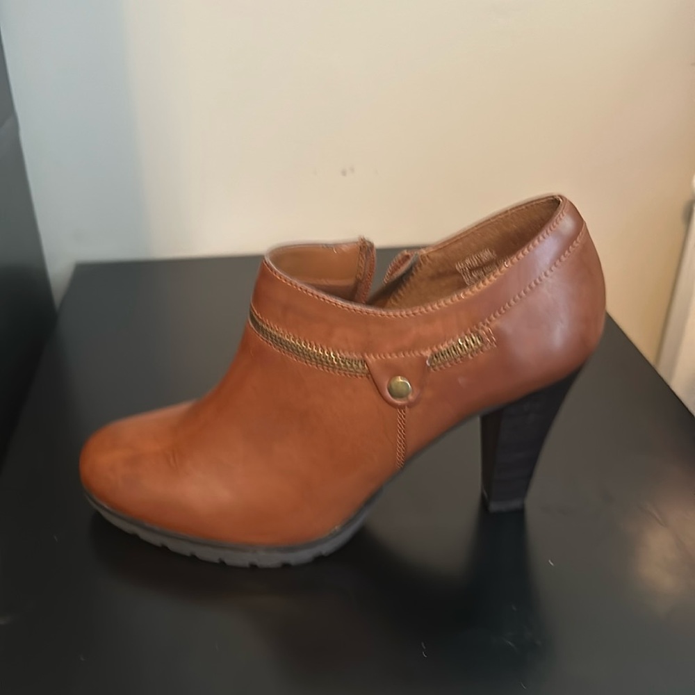 White Mountain Brown Booties. New